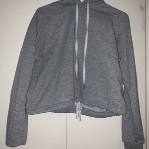 Grey hoodie